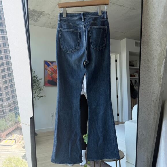 Rag & Bone Casey High Rise Flare Jeans - Picture 3 of 5